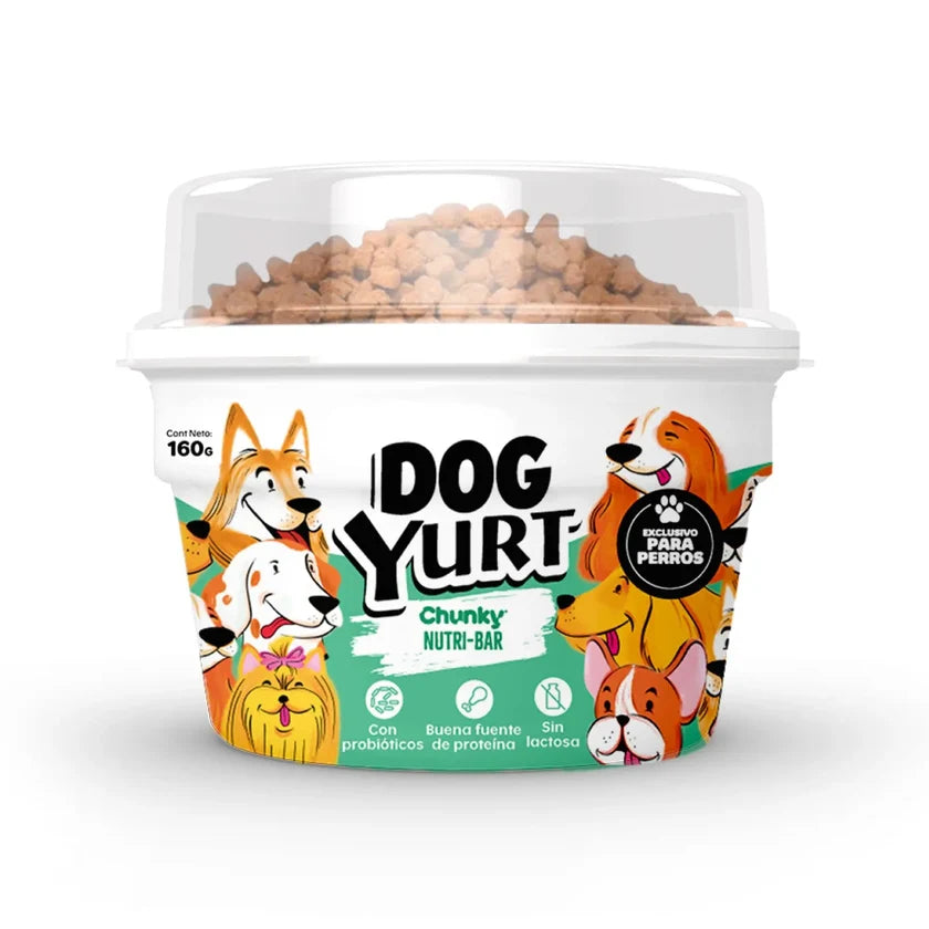 DOG YURT SURTIDO 12* 160 GR 6 UNIDADES SABOR NUTRI BAR