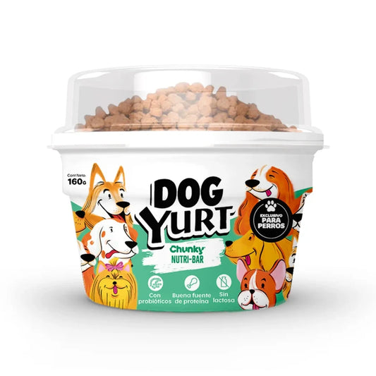 DOG YURT SURTIDO 12* 160 GR 6 UNIDADES SABOR NUTRI BAR