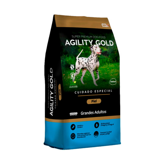 AGILITY GRAN ADUL PIEL PACK (2*3KG)