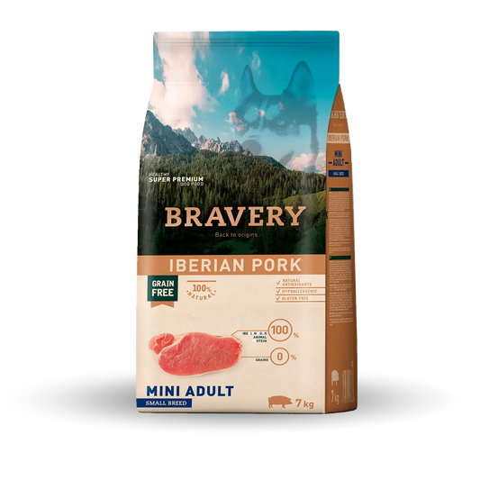 BRAVERY IBERIAN PORK MINI ADUL SMALL BREEDS 2KG