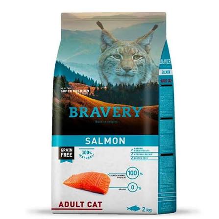 BRAVERY SALMON ADULT CAT STERILIZED 2KG
